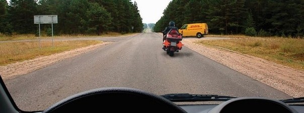 Разрешено ли Вам обогнать мотоцикл?