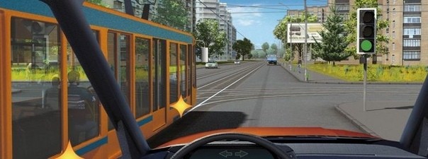 В каком случае Вы обязаны уступить дорогу трамваю?